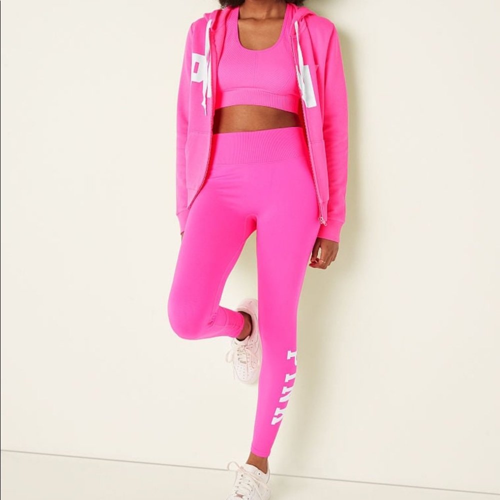 NWT✨VS PINK SEAMLESS HIGH WAIST LEGGINGS S💖